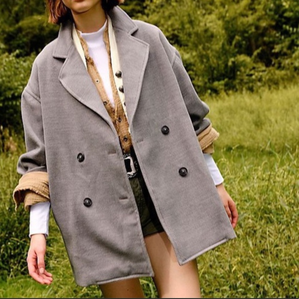 Free People Hannah Slouchy Blazer